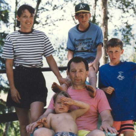 Jeanne Morrison and Family,  August 1990
